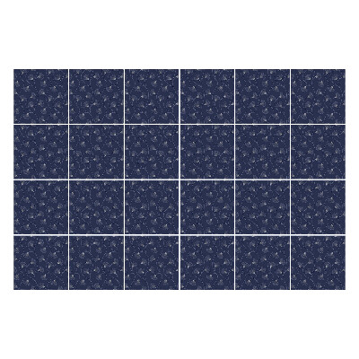 Samolepky na obklady Vlny s listami