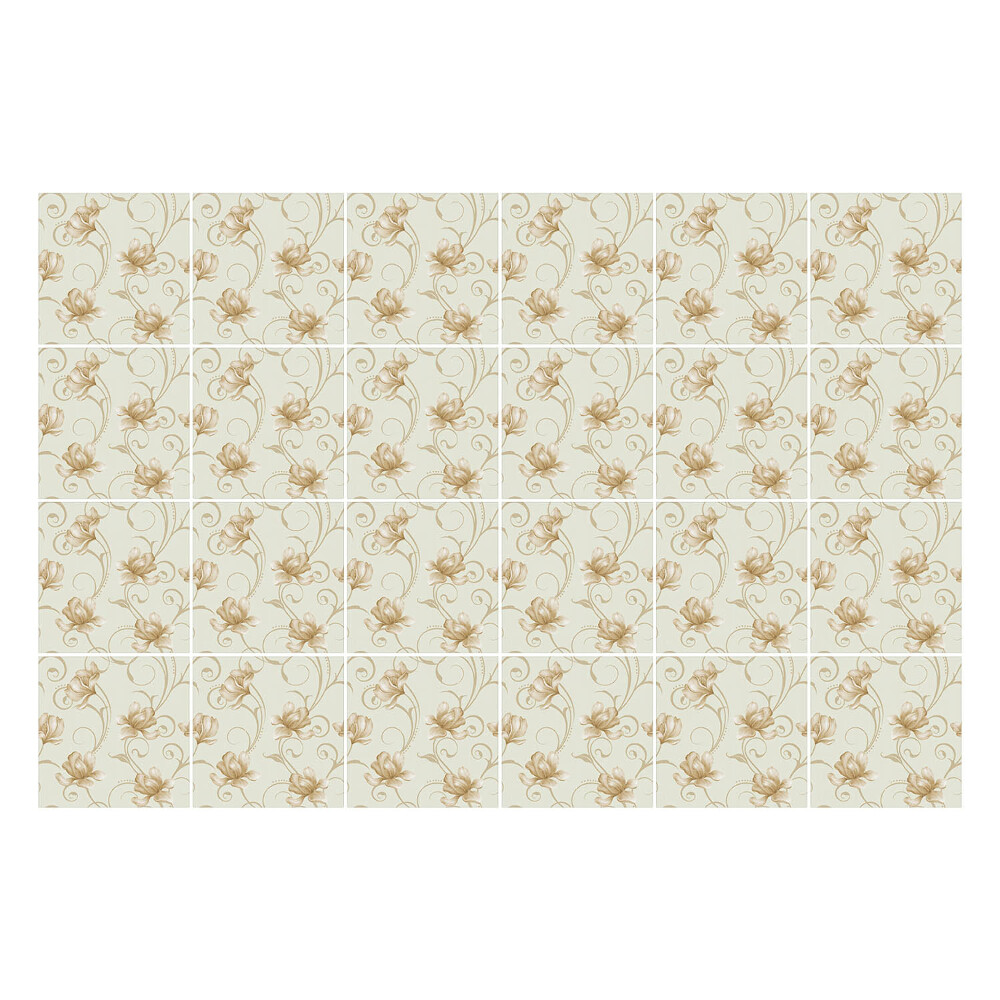 Samolepky na kachličky Jemné kvety na pozadí