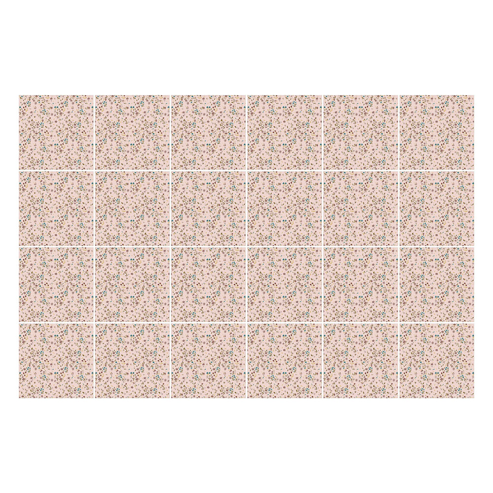 Samolepky na kachličky Jemné kvetinové motívy