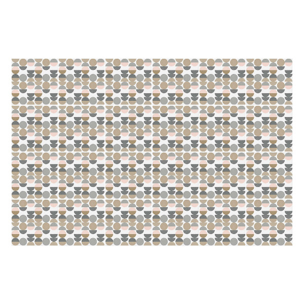 Samolepky na obklady Geometrické oválne motívy