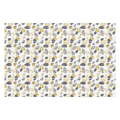 Nálepky na dlaždice Listy v rôznych tvaroch