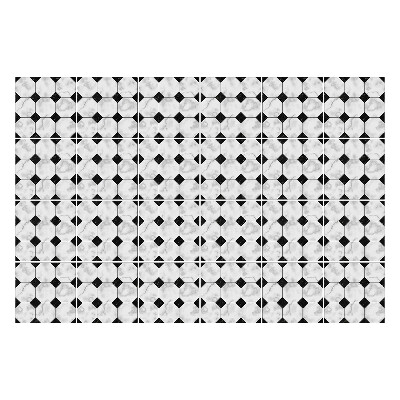 Samolepky na kachličky Šesťuholníky v mriežke