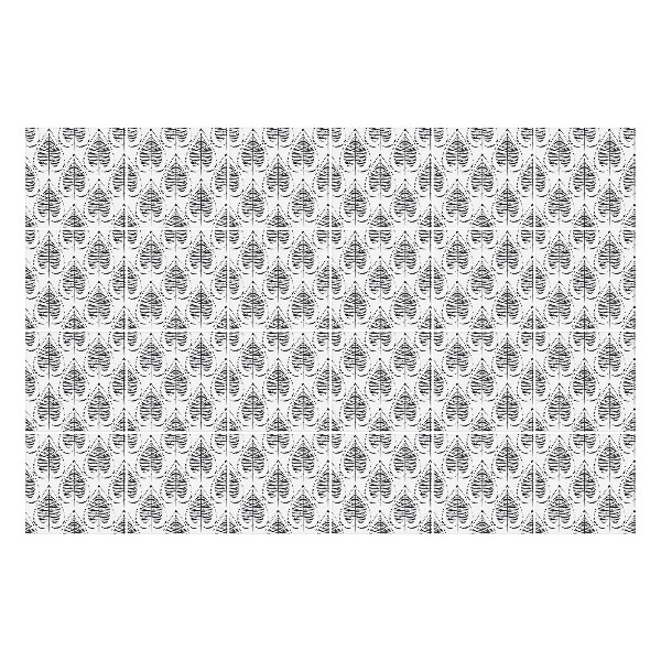 Nálepky na dlaždice Motív listových tvarov