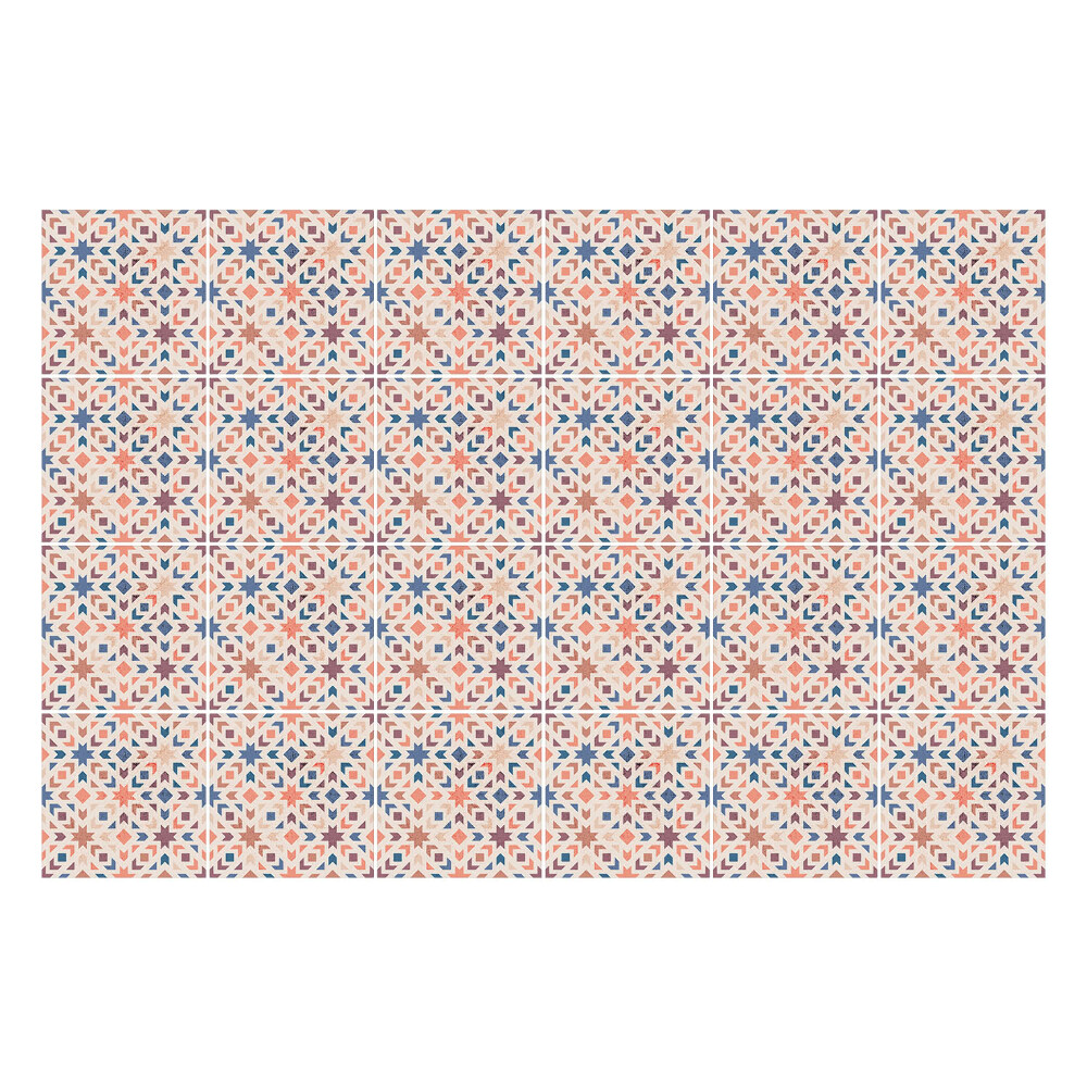 Samolepky na kachličky Kvetinové motívy v aranžmáne