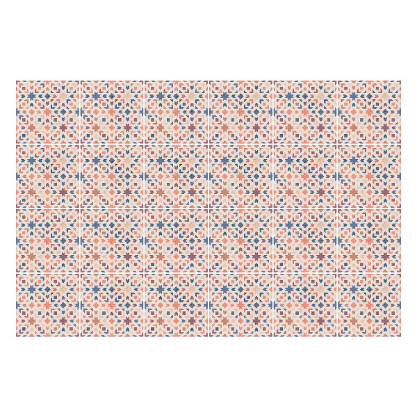 Samolepky na kachličky Kvetinové motívy v aranžmáne