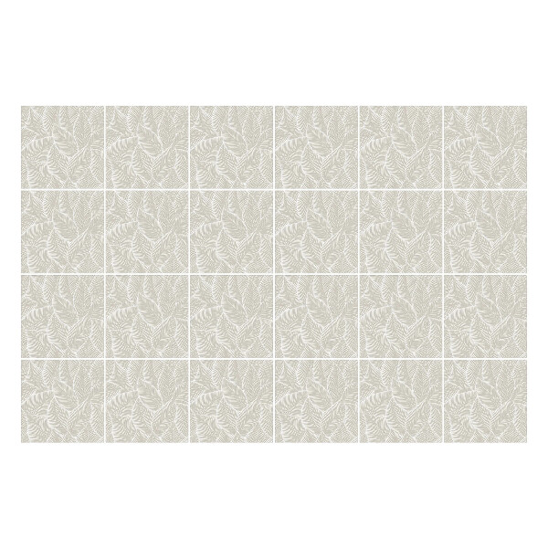 Samolepky na kachličky Jemné listy v rade