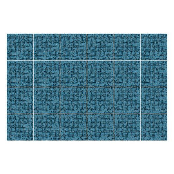 Samolepky na kachličky Geometrické čiary v mriežke