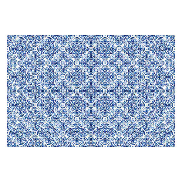 Samolepky na obklady Kvetinové ozdoby v klasickom štýle