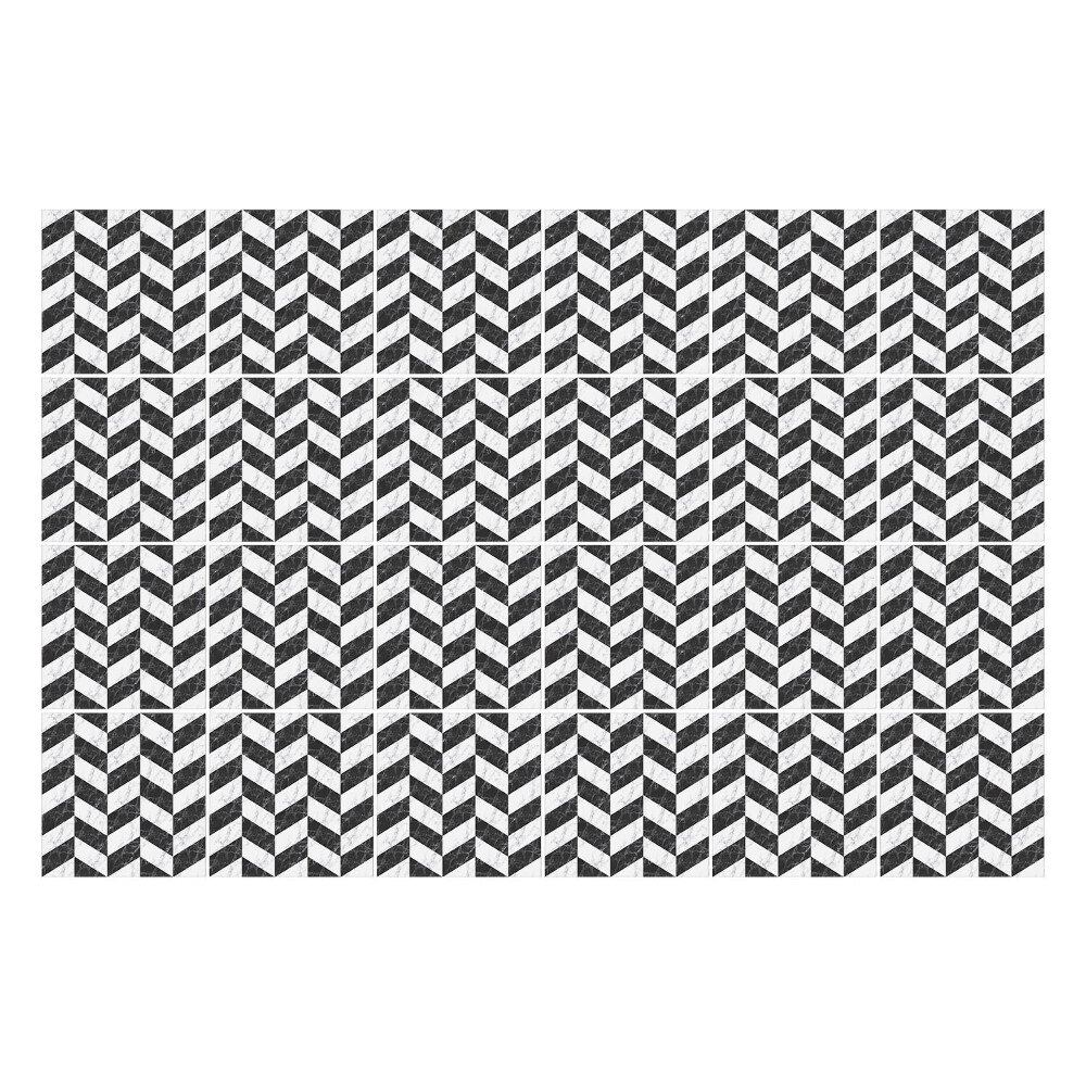 Samolepky na obklady Kľukaté motívy v rade