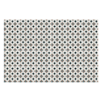 Samolepky na kachličky Rozloženie diamantovej mriežky