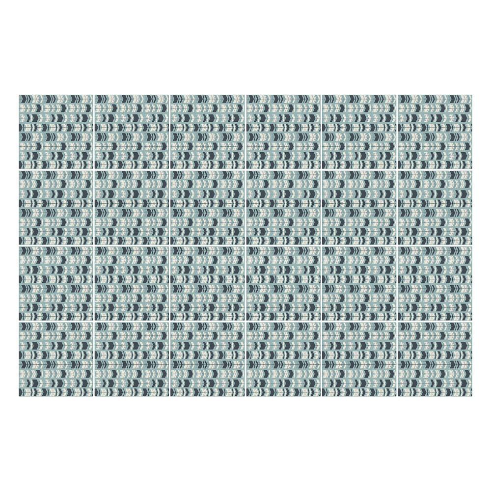 Samolepky na kachličky Geometrické vlny v systéme