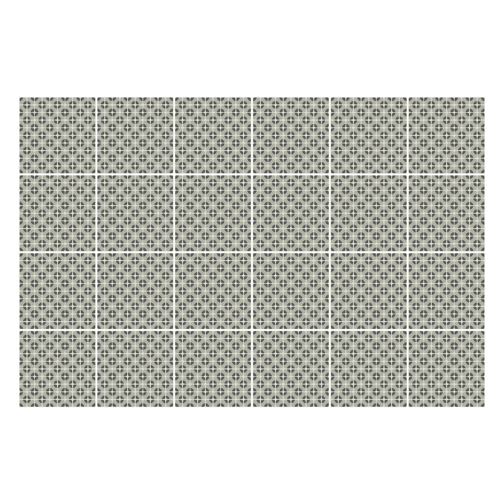 Nálepky na dlaždice Prekrížené hviezdy