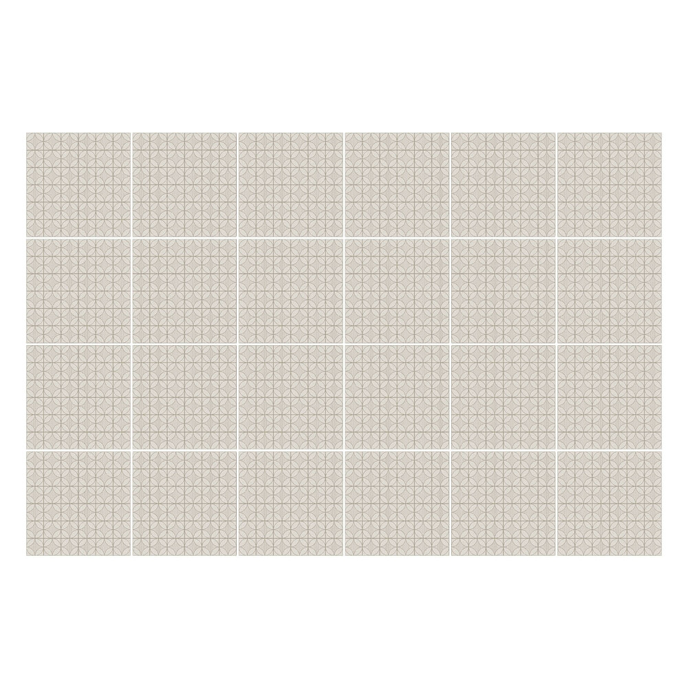 Samolepky na obklady Geometria v jemných tvaroch