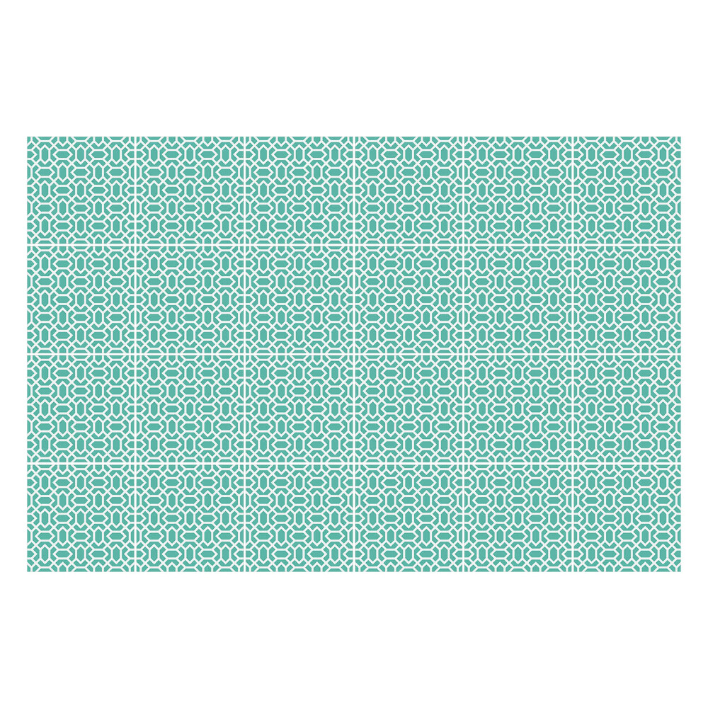 Samolepky na kachličky Geometrické tvary v mriežke