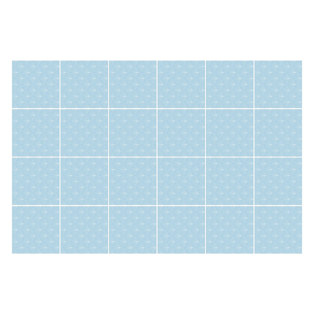 Nálepky na dlaždice Trojuholníkové pletivá