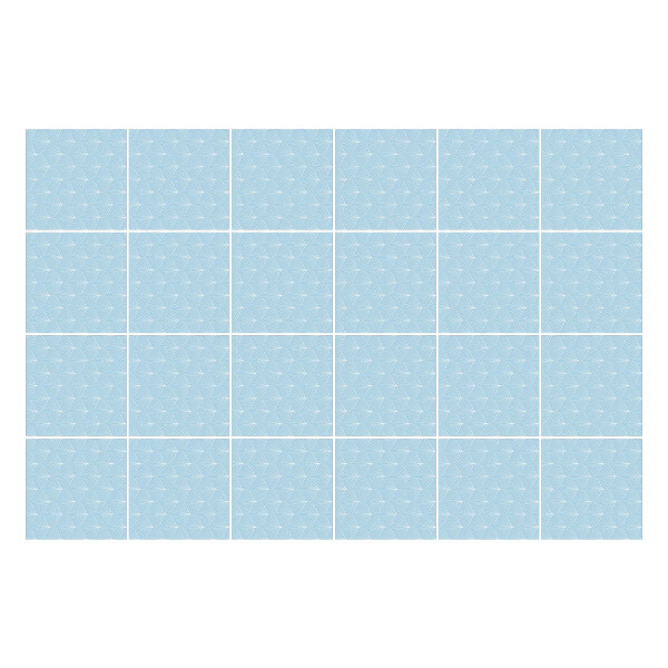 Nálepky na dlaždice Trojuholníkové pletivá