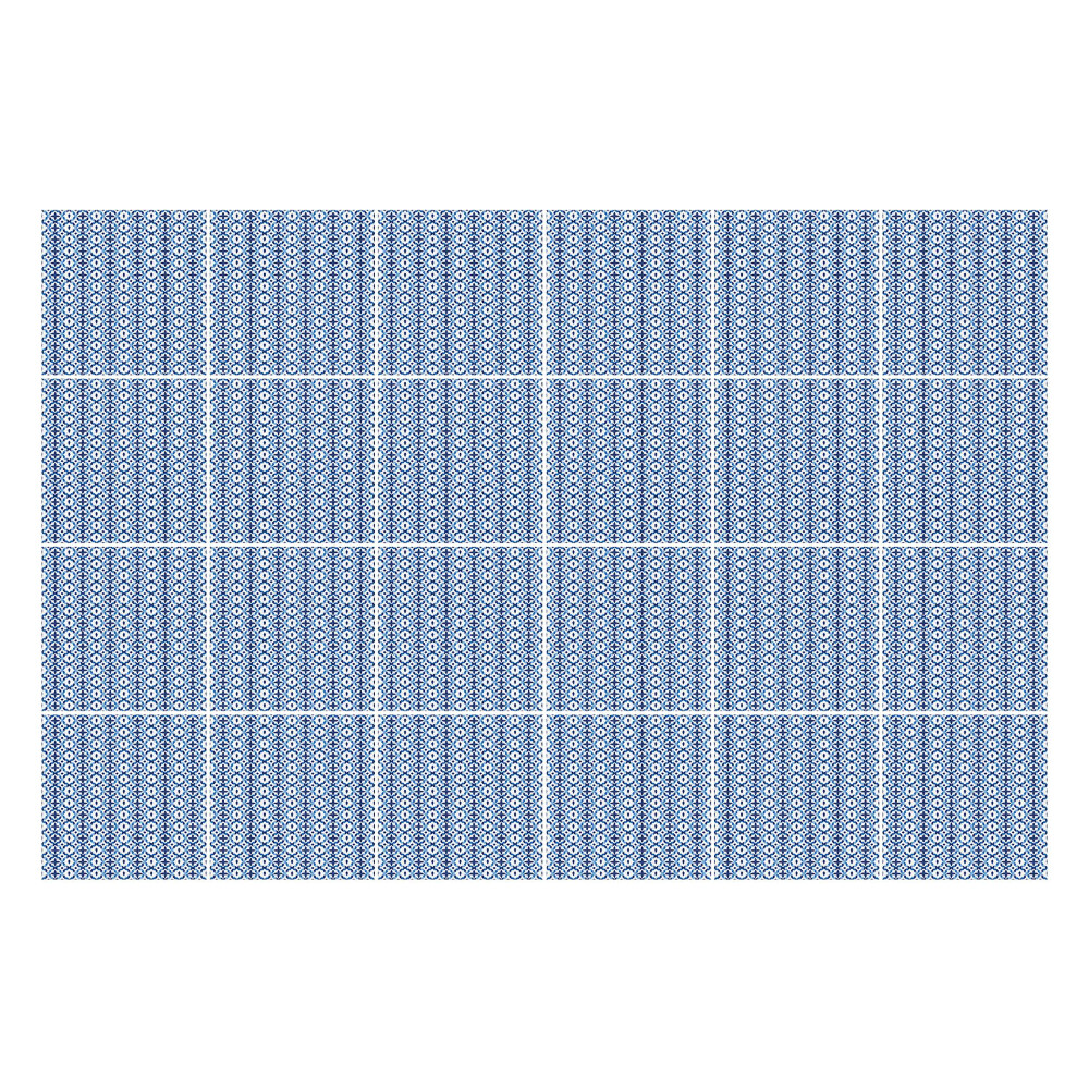 Samolepky na obklady Geometrické motívy v mriežke