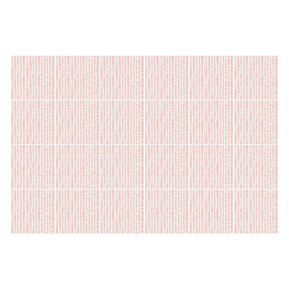 Samolepky na kachličky Jemné vetvičky v rade