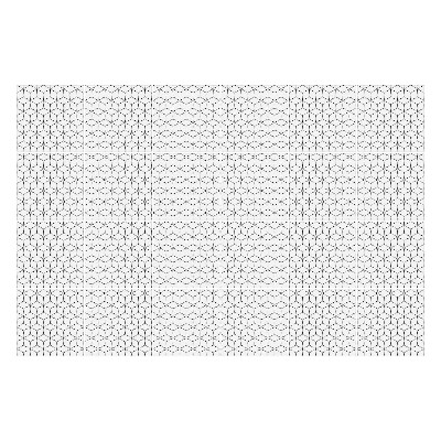 Samolepky na kachličky Séria šesťuholníkov v mriežke