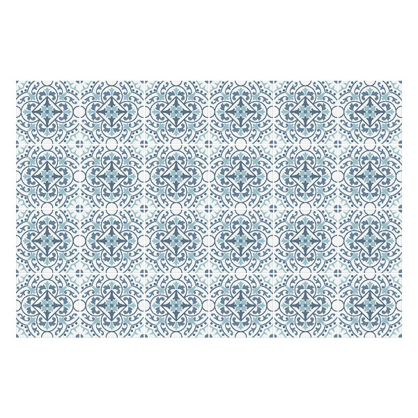 Samolepky na kachličky Kvetinové ozdoby v sieťke