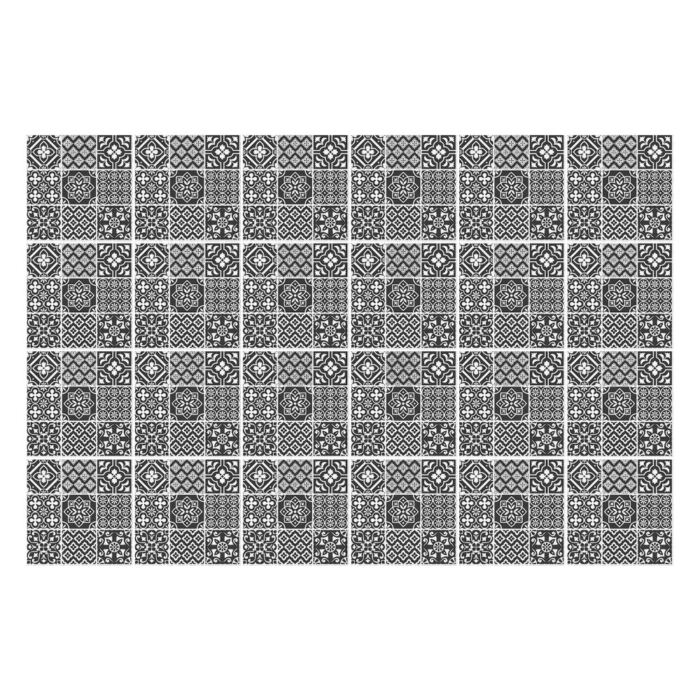 Samolepky na kachličky Geometrické kárované motívy