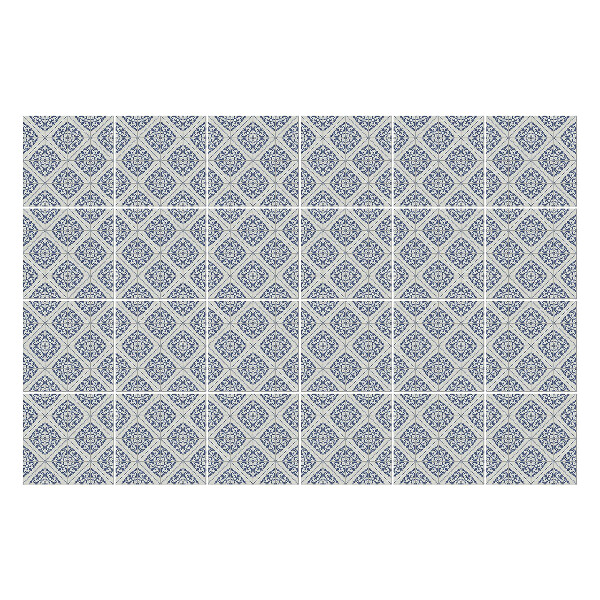 Nálepky na dlaždice Kvetinový diamantový ornament