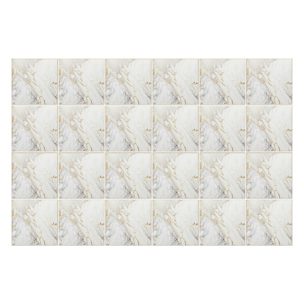 Nálepky na dlaždice Elegantný mramor so žilami