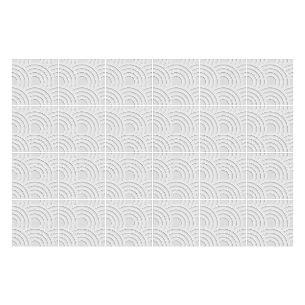 Samolepky na obklady Módne 3D oblúky