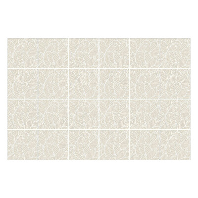 Nálepky na dlaždice Listy v jemnom usporiadaní