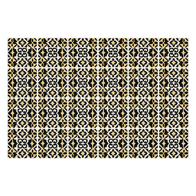 Samolepky na kachličky Geometrické kvetinové motívy