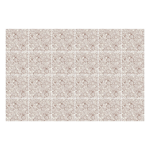 Nálepky na dlaždice Malé kmene stromov