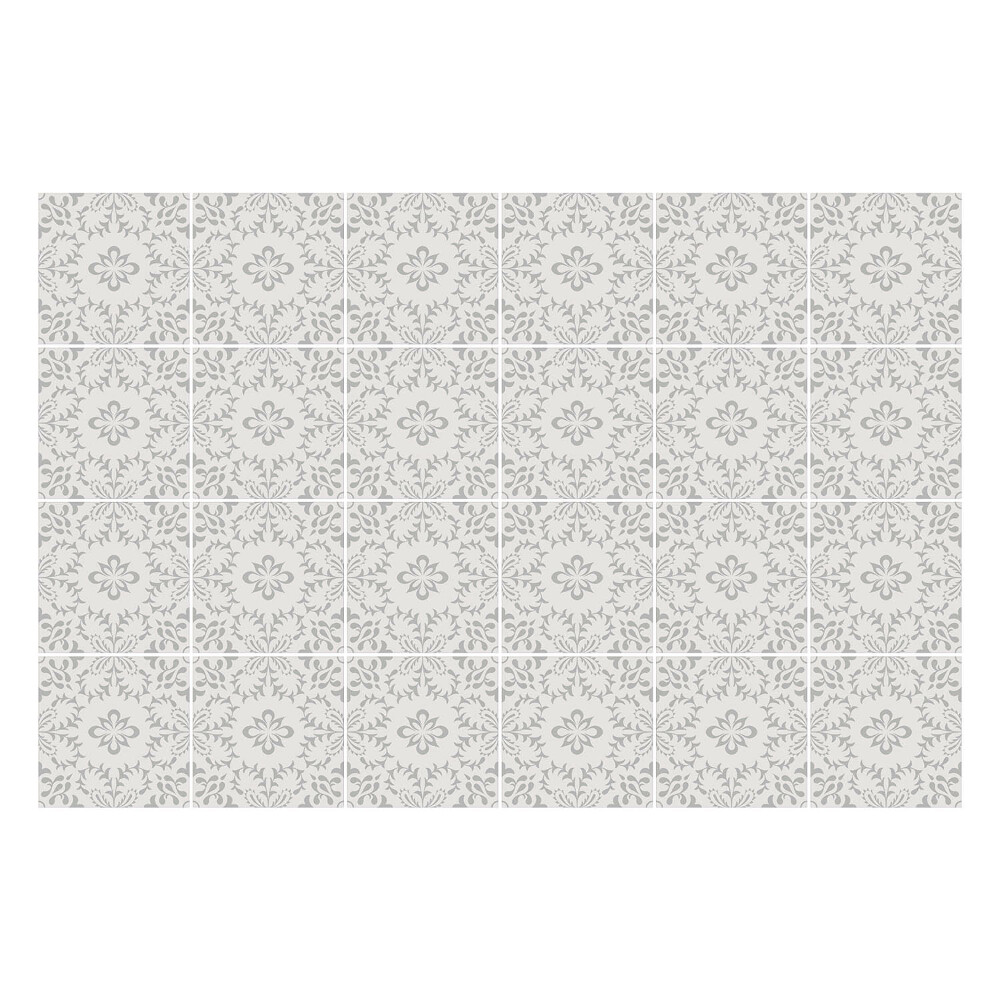 Nálepky na dlaždice Jemné kvetinové motívy