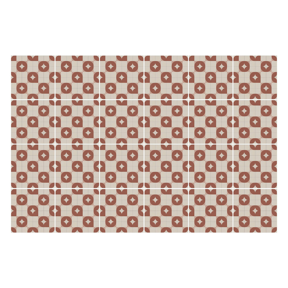 Samolepky na kachličky Geometria s tvarmi