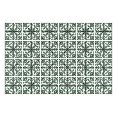 Samolepky na kachličky Kvetinové ozdoby v sieťke