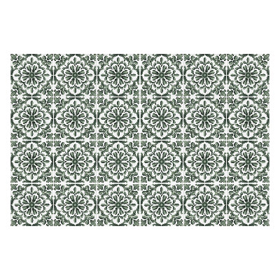 Nálepky na dlaždice Kvetinové ozdoby