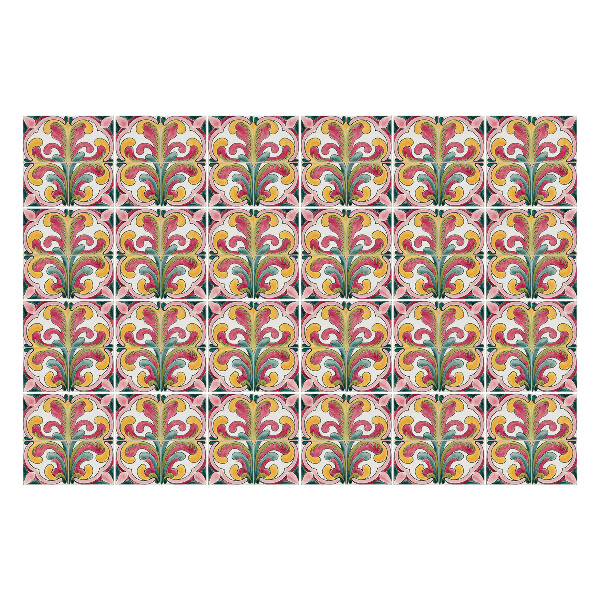 Samolepky na obklady Kvetinové motívy v aranžmáne