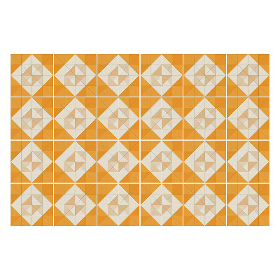 Samolepky na obklady Diamantové kosoštvorcové aranžmány