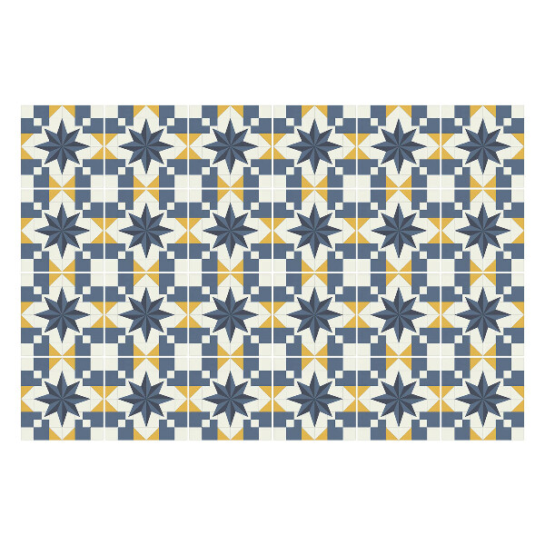 Samolepky na obklady Geometria s hviezdami