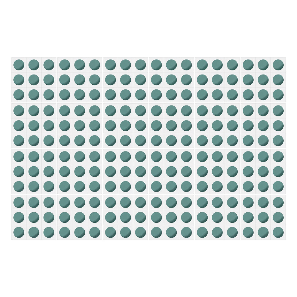 Samolepky na obklady Rovnomerne rozmiestnené kruhy