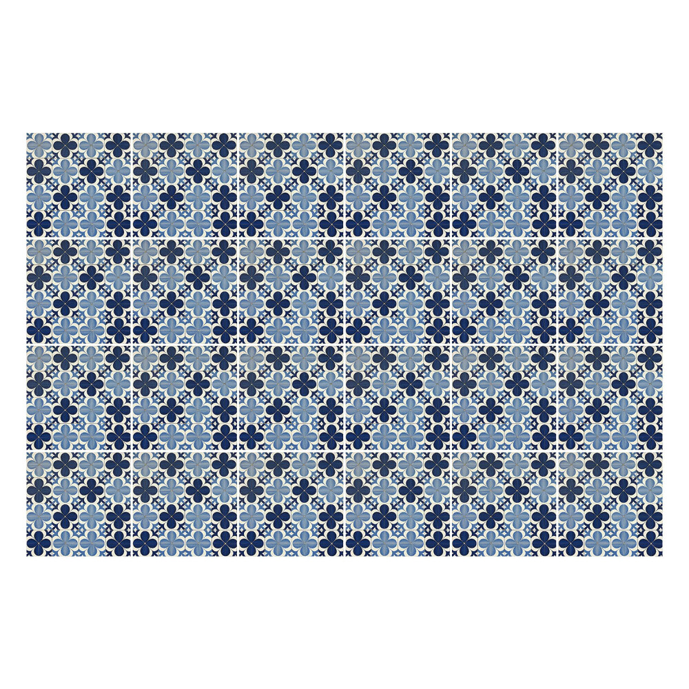 Samolepky na obklady Kvetinové motívy v sieťke