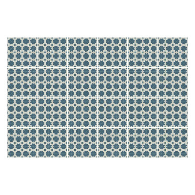 Nálepky na dlaždice Kvetinové motívy v sieťke