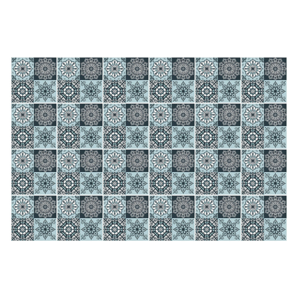 Samolepky na obklady Kvetinové ozdoby