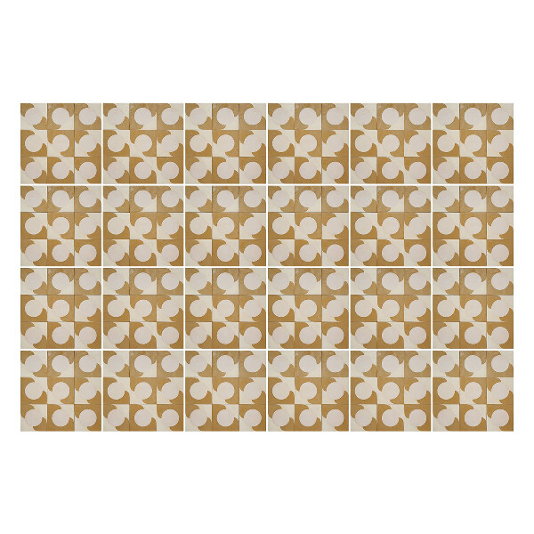 Samolepky na kachličky Geometrické kruhy a štvorce