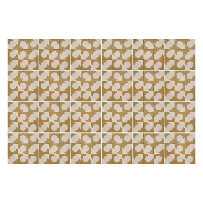 Samolepky na kachličky Geometrické kruhy a štvorce