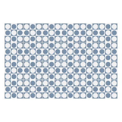 Samolepky na obklady Kockované kruhy