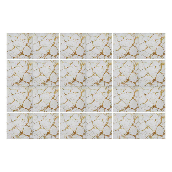 Nálepky na dlaždice Prírodné mramorové žilkovanie