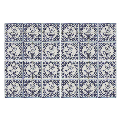 Nálepky na dlaždice Vtáky medzi vegetáciou