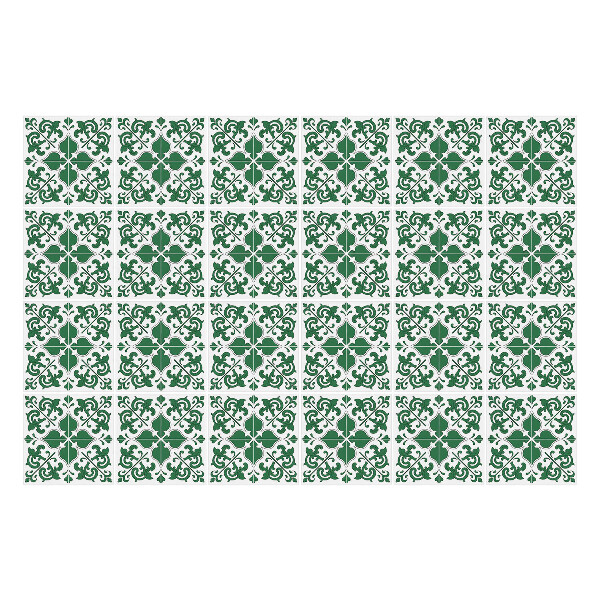 Nálepky na dlaždice Krásne zdobené dlaždice