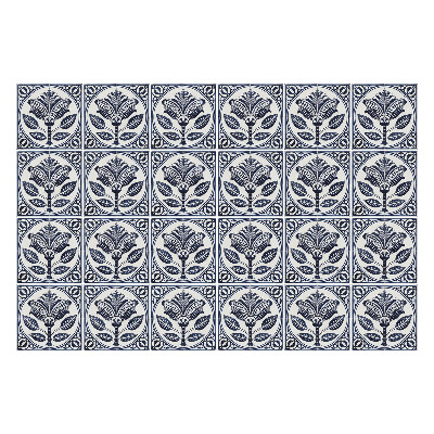 Nálepky na dlaždice Kvety v dlaždiciach