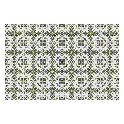 Nálepky na dlaždice Motív kvetov a listov